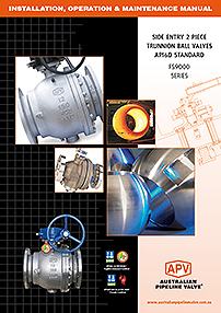 Australian Pipeline Valve APV